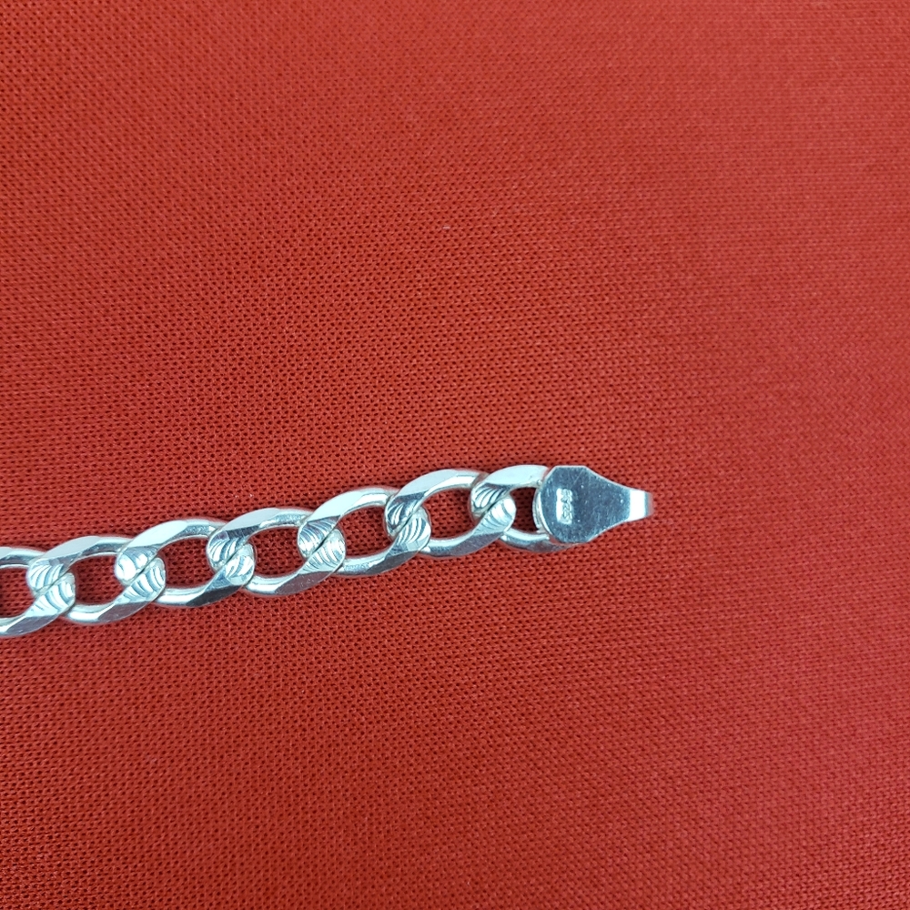 925 sterling silver mens bracelet - Picture 4 of 15